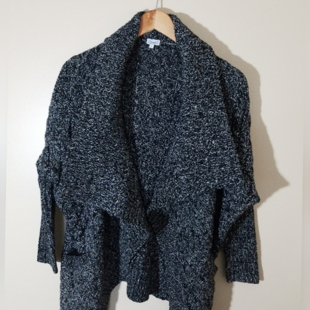 Cardigan open style knit